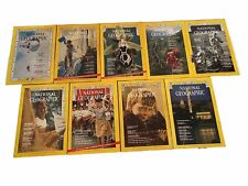 ⭐️Vintage 1964, 69, 71, 76 National Geographic Magazine Lot Of 9⭐️ picture