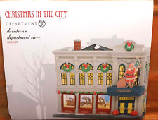 DEPT 56 DAVIDSON'S DEPARTMENT STORE 6003057 CHRISTMAS IN THE CITY CIC VILLAGE picture