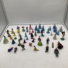 Huge Lot Of 47 Mixed Disney Princess PVC Cake Topper Figures picture