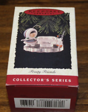 Hallmark Keepsake Frosty Friends Christmas Holiday Ornament in box never used picture