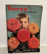 Vintage Ferry's Home Garden Guide Ferry-Morse Seed Company Catalog picture