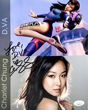 OVERWATCH D.VA / CHARLET CHUNG ~ SIGNED  8x10 | JSA COA picture