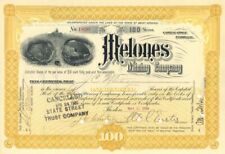 Melones Mining Co. - Yellow dated 1899 or Brown dated 1921 California and West V picture
