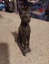 Vintage egyptian black cat figurine Statue picture