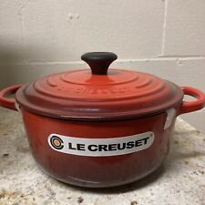 Le Creuset Cast Iron 2.3/4qt 2.6L Round Dutch Oven Color  Red picture