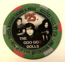 $25 Seneca Niagara Casino Chip Goo Goo Dolls New Year's Eve 2007 obsolete picture