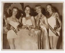 1953 Trophy Winners Miss America Pageant Atlantic City New Jersey News Photo picture