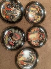 Set Of 5 Russian Collectors Plates picture