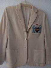 Rare Letterman Jacket Coat Hand Sewn Lions Knight Patch Sorority Handmade Maybe picture