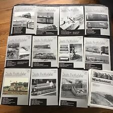 (11+) Santa Fe Modeler Railroad Train  Magazine 1988 -1993 Read picture