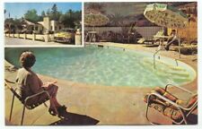Hollywood CA Carlton Lodge Hotel Vintage Postcard California picture