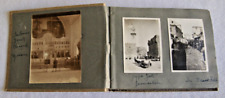 Vintage WW1 World War One PHOTOGRAPHY JOURNAL Diary Jerusalem Beirut, Messines picture