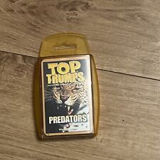 TOP TRUMPS PREDATORS 2011 TRADING CARDS UNOPENED PACK picture