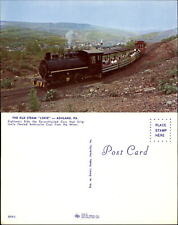 Steam Engine LOKIE Ashland Pennsylvania PA anthracite coal mine cars 1960s picture