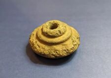 Ancient Buddhist Terracotta Spindle Whorl 2nd Century BC Swat Valley  Pakistan  picture
