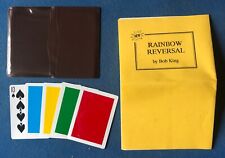 Vintage Magic Packet Card Trick Rainbow Reversal Bob King Elmsley Count 1990 picture
