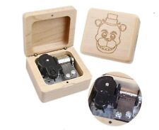 BEECH WOOD HANDCRAFT { FIVE NIGHTS AT FREDDY'S }  MUSIC BOX picture