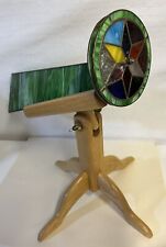 Stained Glass Kaleidoscope Artist Signed David York 1998 two 5