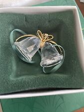 Rare Swarovski Crystal Christmas Memories Collectible Ornament Bells 1997 picture