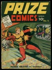 Feature Publications PRIZE Comics #2 1940 Scarce Book  PR .5 picture