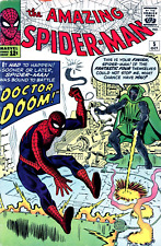 AMAZING SPIDERMAN #5 DR DOOM EARLY MARVEL 1963-KEY HIGHER GRADE picture