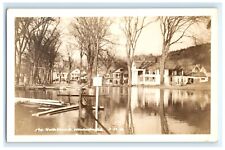 North Main St Flood Winchester NH New Hampshire Real Photo RPPC Postcard (ES18) picture