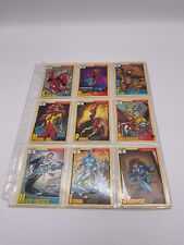 1991 Impel Marvel Universe Series II (2) Trading Cards Complete 162 Set picture