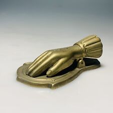 Very heavy Bronze document hand clip and paper weight picture