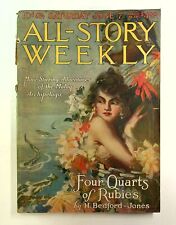 All-Story Weekly Pulp Jun 7 1919 Vol. 98 #1 GD- 1.8 picture