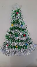 Tinsel Tree Hats - Christmas- Holiday - Fun - Hat - Funny picture