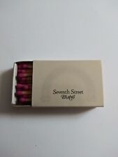 Vintage Wooden Matches From Seventh Street Bistro Los Angeles California picture