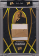 2021 Pieces of the Past #POTP-3 Benjamin Harrison Document Relic picture