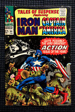 1967 Tales of Suspense 86 Marvel Comics 2/67:Captain America, 12¢ Iron Man cover picture