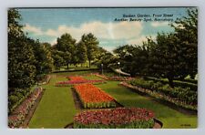 Harrisburg PA-Pennsylvania, Sunken Garden, Front Street, Vintage Postcard picture