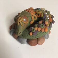 Kentucky Hand Crafted Snake/Dragon Figurine Unique & Colorful Curio picture