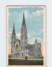 Postcard St. Paul's Cathedral Pittsburgh Pennsylvania USA picture
