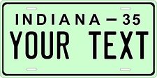 Indiana 1935 License Plate Personalized Custom Car Bike Motorcycle Moped picture