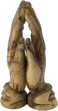 Praying Hands Large 345 Hands Made in Olivewood Bethlehem 6 inch / 15cm picture