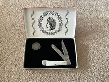 Cherokee 1883  Indian Head Penny And Knife Set. picture