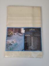 Vintage Sleater Tablecloth 7655 Courtrai No Iron USA 100% Rayon 52”x 70” NOS  picture