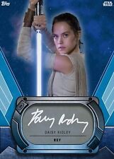 Topps Star Wars Rare DAISY RIDLEY Authentic Autograph as REY SIG Digital Card picture