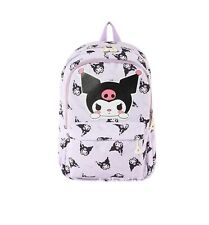 Sanrio super Cute Kuromi Backpacks with Side Pockets Large New US Seller picture