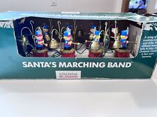 Vtg 1991 Mr. Christmas SANTA’S Marching Band MUSICAL BELLS 35 Carols WORKS BOX picture