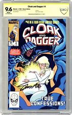 Cloak and Dagger #4 CBCS 9.6 SS Jim Shooter 1984 18-07C9D45-082 picture