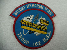 Wright Memorial Trail Patch Troop 162 BSA 160-40A6 picture