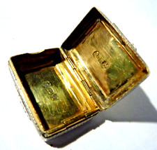 Antique/Georgian 'SMALL' Silver Vinaigrette/Pill/ Snuff box Hallmarked Birm 1826 picture