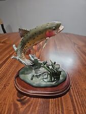 Colorado Sunset Danbury Mint Trout Treasures Franz Dutzler Fly Fish Sculpture picture