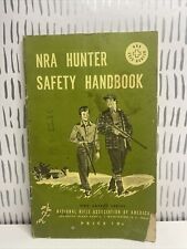 1959 Revision NRA Hunter Safety Handbook  NRA Safe Hunter Book picture