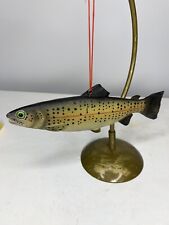 Rainbow Trout Fish Ornament 6 inch SCF picture