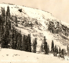 Sene at Summit Berthoud pass Colorado 11,306Ft Sanborn Mountain RPPC Postcard A5 picture